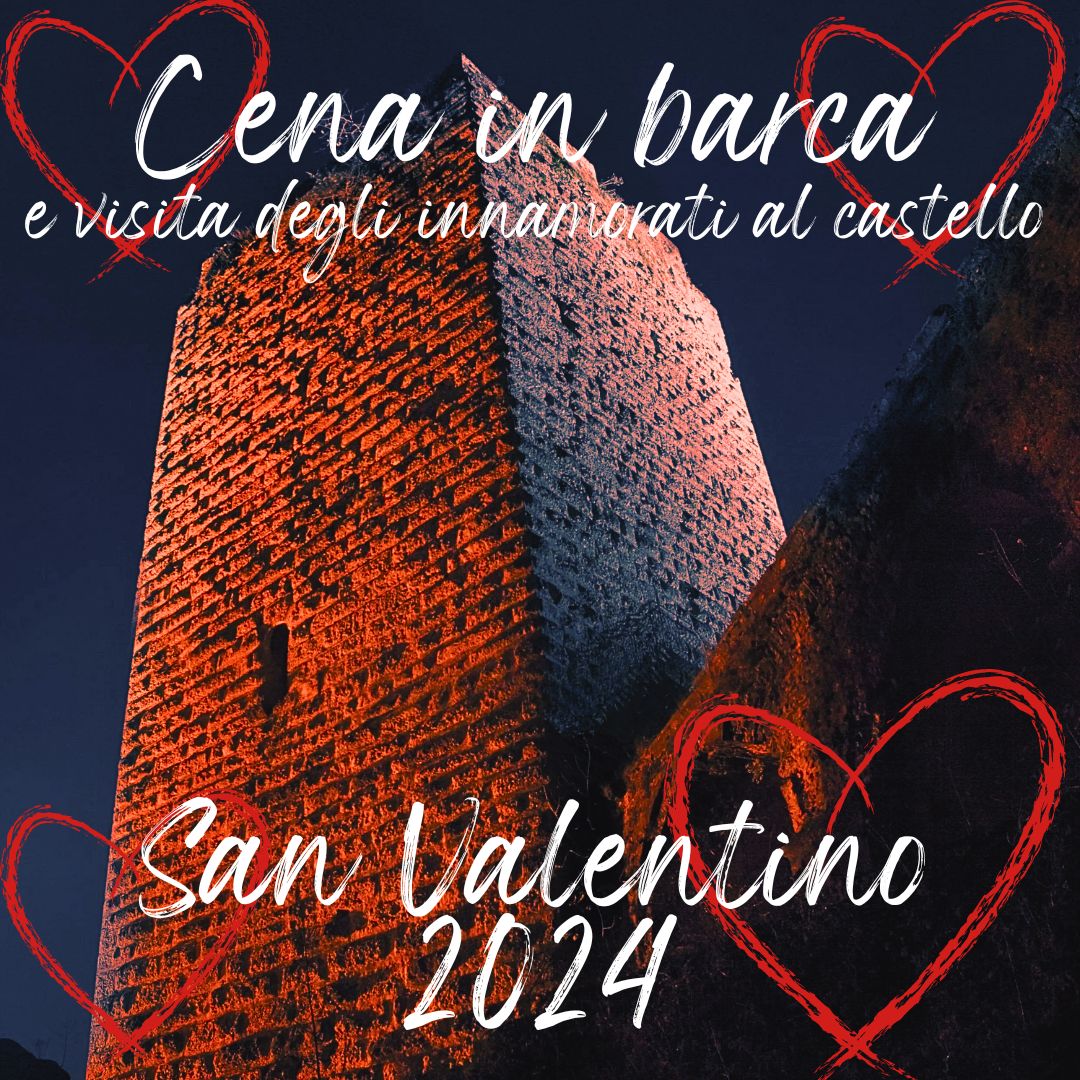 SAN VALENTINO - Cena romantica sul fiume e visita la Castello